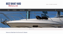 Desktop Screenshot of bestboatyardservices.com